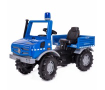 Vaikiška minama policijos mašina 3-8 m | rollyUnimog Mercedes Benz | Rolly Toys 038251